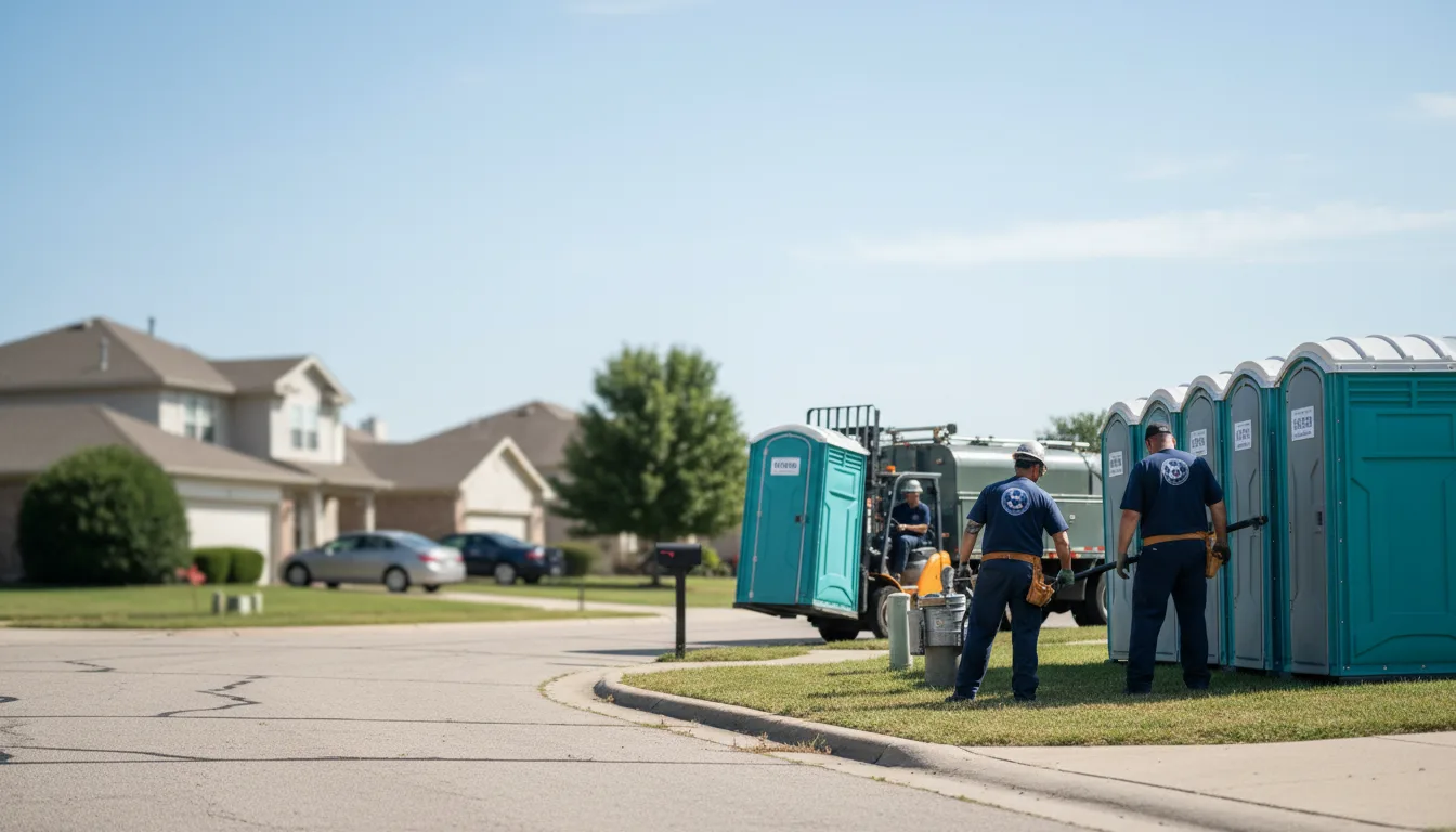 Porta Potty Rental in Eudora, KS near me